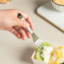 20-60pcs Mini Cartoon Fruit Snack Fork Kit - 彩色 - 查看 4