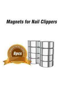 磁性指甲钳，亚克力指甲钳，人造指甲修剪器，锋利刀片修甲剪，适用于美甲沙龙和家庭美甲护理，可调节尺寸磁性指甲钳，适用于亚克力指甲 - 玫瑰红指甲钳，美甲工具，美甲护理用品，美容工具 - 彩色 - 查看 9