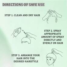 100毫升（3.38液盎司）完美狂野造型喷雾，男女通用，富含甘油，免洗持久丰盈配方，不留残余，打造纹理感，适合中性发质 - 速干控油