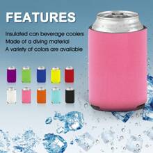Fundas personalizadas para latas de 1 paquete, refrigerantes de neopreno aislados personalizados a granel con logotipo, imagen, texto, refrigerantes plegables para latas para bodas, fiestas de cumpleaños, botellas de agua, multifuncionales, decorativos, antihongos, reutilizables, adorables, de alta calidad, lindos, modernos, personalizados, únicos, regalos ideales para él, regalos ideales para ella, novia, familia, amigos, hijo, estudiantes, trabajadores, niños, comedor, baño, sala de estar, dormitorio, oficina, salón de té, escuela, hogar