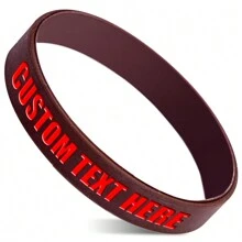 25pcs Custom Rubber Bracelets Personalized Silicone Wristbands Customized Bulk For Events, Support, Wedding, Awareness, Motivation Customizable,Multi-Functional,Durable,Ornamental,Cute,Soft,Adorable,High-Quality,Custom,Personalized,Unique,Ideal Gifts For Him,Ideal Gifts For Her,Her,Girlfriend,Family,Friends,Son,School Students,Workers,Kids,School,Office,Wedding Essentials,Warm Ambience,Home & Living,Customized Party Accessories,Festive Calendar - Multicolor - View 10