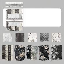 20 pezzi/confezione Carta da scrapbooking vintage goffrata, carte da decorazione DIY, regali per le vacanze, materiali per collage fatti a mano, album di ritagli personalizzati, forniture scolastiche creative