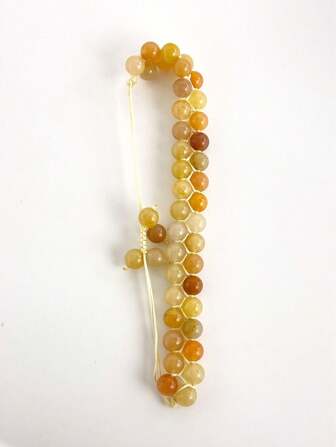 1 Pc Fashionable Natural Red Aventurine Jade Stone Braided Bracelet, Suitable For Men And Women To Wear, Suitable For Gift Giving, Comes With A Jewelry Storage Bag And Gift Box