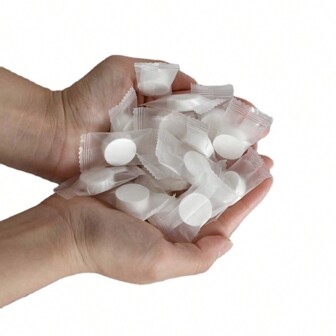 25入組便攜厚一次性壓縮毛巾適用於旅行和商業旅行