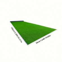 1pc Outdoor Artificial Turf Grass Lawn Garden Yard Indoor Balcony Decorations Fake Grass Carpet 1X2M 1X5M Green Mat Synthetic Grass