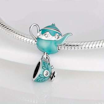 1 st parfymflaska hänge, eleganta dam smycken pärlor lämpliga för original armband halsband, vardagspresent