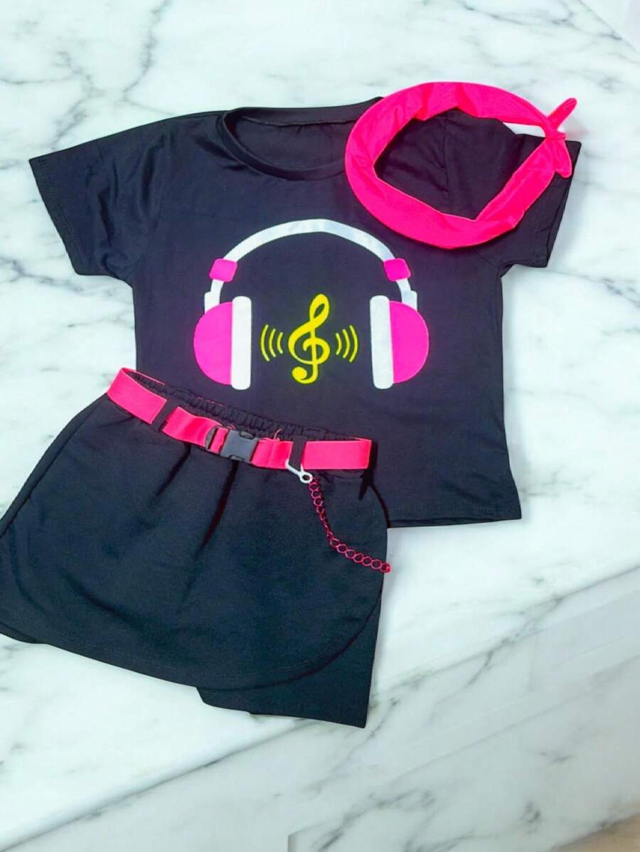 FAIRY STYLE Young Girls Sets - 粉色 - 查看 1