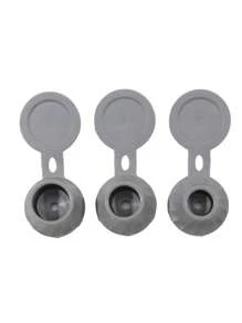 Bộ nắp đứng đựng dầu gội, dầu xả, sữa tắm, nắp bình đựng chống rò rỉ dạng lật, nắp chai nhà bếp, phụ kiện phòng tắm, gói 3 - Nhiều màu - Xem 10