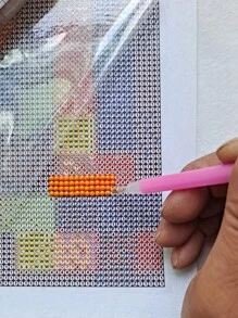 5D DIY Diamond Painting Kit, 40x40cm Mysterious Cat Landscape Round Diamond Embroidery Set, Full Crystal Art Craft, Suitable For Home Decor And Seasonal Gifts