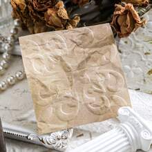 20 pezzi/confezione Carta da scrapbooking vintage goffrata, carte da decorazione DIY, regali per le vacanze, materiali per collage fatti a mano, album di ritagli personalizzati, forniture scolastiche creative