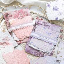 20 pezzi/confezione Carta da scrapbooking vintage goffrata, carte da decorazione DIY, regali per le vacanze, materiali per collage fatti a mano, album di ritagli personalizzati, forniture scolastiche creative