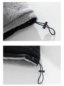 双面加厚情侣外套，厚实时尚男女通用冬季加厚抓绒外套