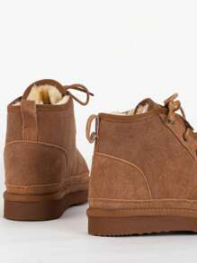 Royalfashion Camel Herenlaarzen A'la Snowboots Gavin