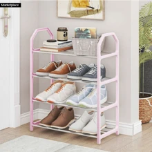 LINMEX 4-Tier Simple Shoe Rack Organizer Surprise Color - 彩色 - 查看 2