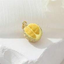 1pc Copper Fruit Series Pendant, Watermelon, Pineapple, Grape Charm For DIY Bracelet, Necklace, Earrings - Multicolor - View 18