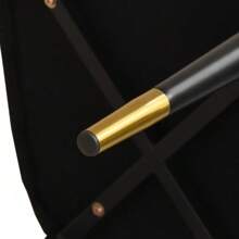 Modern PU Sponge-Filled Dining Chair, Solid Wood Metal Legs, Suitable For Restaurants, Living Rooms And Rooms-(Set Of 2),Ckonson9