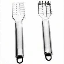 Stainless Steel Fish Scale Scraper, Fish Scale Scraper, Fish Scale Remover, Fish Killing Knife, Fish Brush - Multicolor - View 5