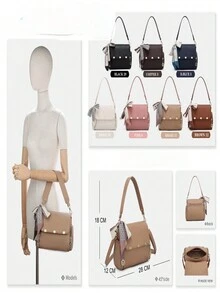 Versatile Handbag For Women, Stylish Shoulder Crossbody Bag - 藏蓝色 - 查看 3