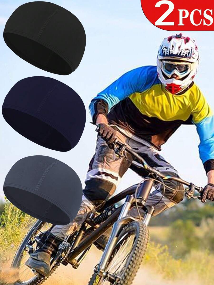 Skull Cap Helmet Liner, Cooling Welding Cap Riding Hat Unisex Safety Helmet Bandana - A - View 1