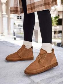 Royalfashion Camel Herenlaarzen A'la Snowboots Gavin