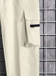 Pantalon cargo décontracté à cordon pour pré-adolescents, mode pour les déplacements, le printemps, l'été et l'automne