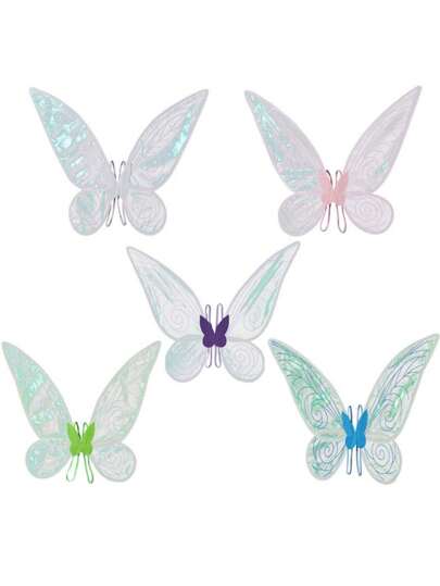 1pc Adult Fairy Wings, Butterfly Wings, Angel Wings, Women Fairy Costume, Decorative Party Gifts For Costume Party Halloween