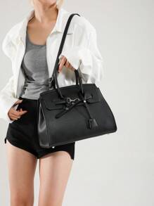 Sac fourre-tout à l'épaule d'une grande capacité, modèle classique, automne/hiver 2024. Sac seau décontracté pour femmes, convenant à l'usage quotidien, le travail, les déplacements, les vacances, les festivals, les sorties et les cadeaux