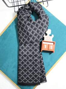 Khăn choàng ấm áp tua rua hai mặt kẻ sọc kẻ caro cho cặp đôi mùa thu/đông mới 2024, Quà tặng đa năng cho bạn trai dành cho giáo viên, học sinh và sinh nhật, Khăn quàng cổ dài và dày, giản dị và thanh lịch - nhiều màu - Xem 13