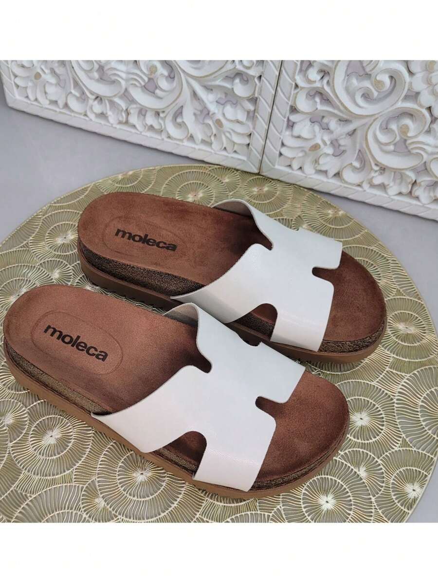 Anatomical Papete Sandal Lightweight And Comfortable Women's Fashion - 白色 - 查看 1