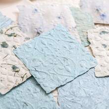 20 pezzi/confezione Carta da scrapbooking vintage goffrata, carte da decorazione DIY, regali per le vacanze, materiali per collage fatti a mano, album di ritagli personalizzati, forniture scolastiche creative