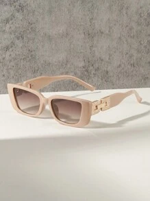 半副女士轻盈奢华优雅长方形时尚眼镜，适合假日郊游、度假、派对和节日礼物，优雅百搭，是夏季海滩度假、户外活动和旅行的理想之选。 - 彩色 - 查看 14