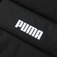 Puma Women's Hooded Padded Coat, Warm Padded Coat 672279-01 - Black - View 6