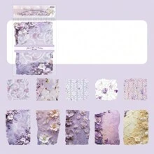 20 pezzi/confezione Carta da scrapbooking vintage goffrata, carte da decorazione DIY, regali per le vacanze, materiali per collage fatti a mano, album di ritagli personalizzati, forniture scolastiche creative