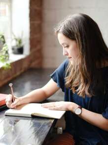 6支装钻石笔，带大水晶，漂亮闪光圆珠笔，适合女士和女孩的礼物 - 彩色 - 查看 4