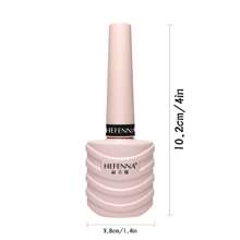 HEFENNA Water-Glow Glass Beads 1pc 10ml Cat Eye Gel Nail Polish, Japanese Style - 3 Styles Multi-Color Mirror Cat Eye Gel Nail Kit - Soak Off LED/UV, For Nail Salons/Home DIY Nail Gifts