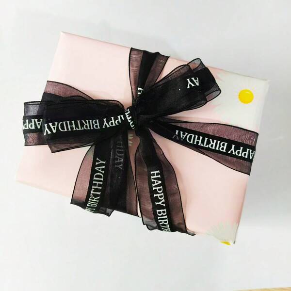 5 cajas para tarta de cumpleaños, regalos de cumpleaños, embalaje con flores, cintas, lazos, decoración para el Día de San Valentín