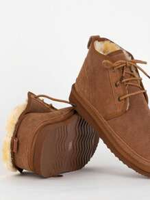 Royalfashion Camel Herenlaarzen A'la Snowboots Gavin