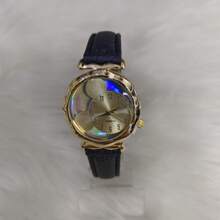 Women's Wrist Watch Faux Leather Strap Cute Many Colors Good Quality - 黑色 - 查看 2