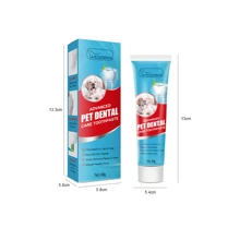 One Bottle Of Pet Toothpaste For Dogs And Cats, Fresh Breath, Tartar Cleaning For Cats And Cats, Edible Oral Care Toothpaste, Plant Extract