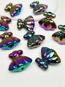 10pcs Cute Multicolor Princess Beads, DIY Jewelry Making & Decoration Beads For Necklace, Bracelet, Phone Chain, Bag Charm