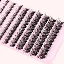MEM 120pcs Bundle False Eyelashes, D Curl Volume Individual Lash Extensions, Makeup Tools For Natural & Dramatic Effects, DIY At Home - Black - View 7