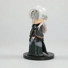 4 piezas Figura de acción de caballero luchador con pequeño defecto, adorno de coche, regalo de Navidad - Multicolor - Ver 4