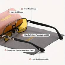 LolaDiva 1 件装男女通用时尚方形青蛙时尚眼镜，适合户外活动