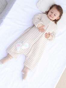 Infant & Toddler Air Cotton Leg Separation Sleeping Bag, Warm All Season - Brown - View 7