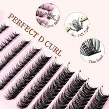 MEM 120pcs Bundle False Eyelashes, D Curl Volume Individual Lash Extensions, Makeup Tools For Natural & Dramatic Effects, DIY At Home - Black - View 4