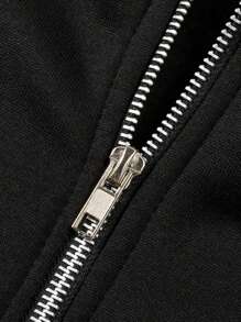 Conjunto de 2 piezas de sudadera con capucha casual y pantalón de chándal con estampado de número 23 y letras, ropa de otoño e invierno para hombres de talla grande