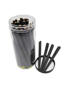 BROS 50 件/盒预卷大号卷烟纸锥体，4.33 英寸/110 毫米棕色卷烟纸，美元/怪物/美女，超薄天然慢燃卷烟纸，带过滤嘴、装载器和包装棒 - 密封罐，保鲜，带尖端和包装管，返校用品 - 彩色 - 查看 21