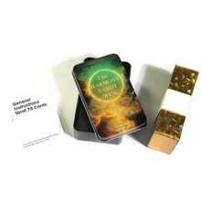 Cartas del Tarot de "Starlight Harmony": Juego de 78 cartas de tarot - Juego de adivinación del tarot, con simbología natural de edición estándar, juego de rol con cartas de cartón de alta calidad, adecuado para jugadores a partir de 14 años, juego de adivinación, juego de fiesta familiar, juego de entretenimiento con amigos, juegos de fiestas y regalos para Halloween, Acción de Gracias, Navidad