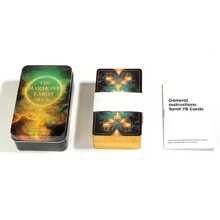 Cartas del Tarot de "Starlight Harmony": Juego de 78 cartas de tarot - Juego de adivinación del tarot, con simbología natural de edición estándar, juego de rol con cartas de cartón de alta calidad, adecuado para jugadores a partir de 14 años, juego de adivinación, juego de fiesta familiar, juego de entretenimiento con amigos, juegos de fiestas y regalos para Halloween, Acción de Gracias, Navidad