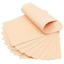 20/10/5/3 件空白合成皮革纹身练习皮适用于永久化妆纹身初学者练习工具